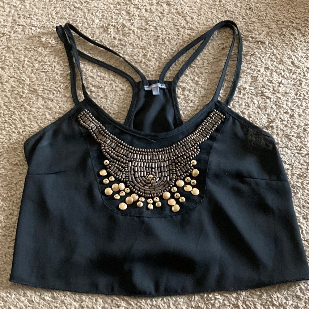 Block tank top (crop)